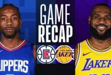 lakers vs la clippers match player stats