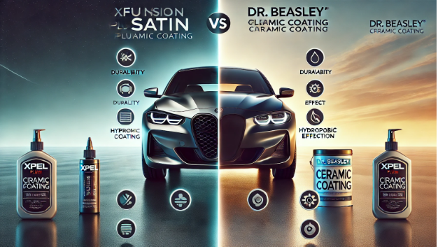 XPEL Fusion Plus Satin Ceramic Coating vs Dr. Beasley