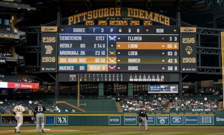 pittsburgh pirates vs milwaukee brewers match player stats​