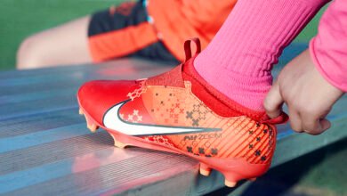 pink soccer cleats