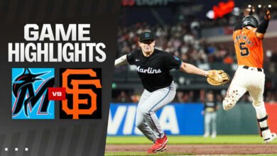 miami marlins vs san francisco giants match player stats​