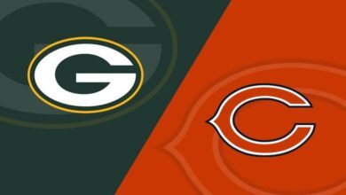 chicago bears vs green bay packers match player stats​