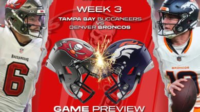 tampa bay buccaneers vs denver broncos match player stats​