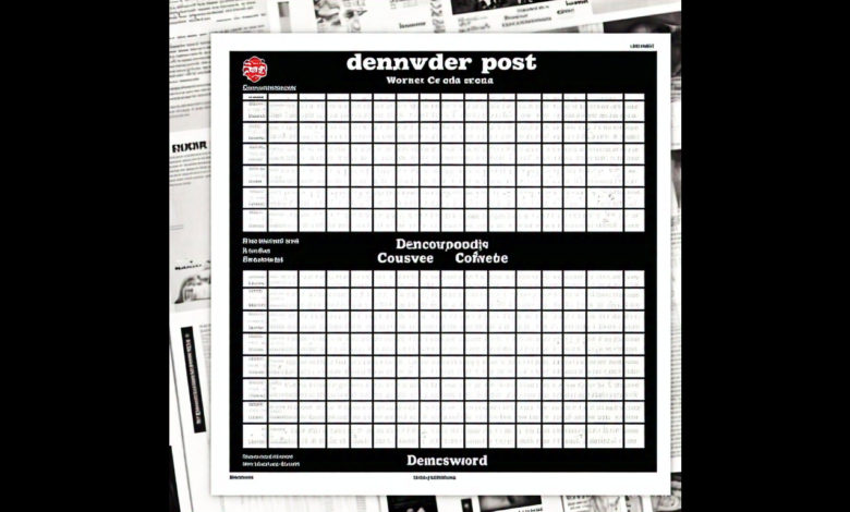 denver post crossword