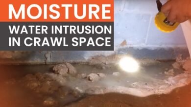 water in crawl space​